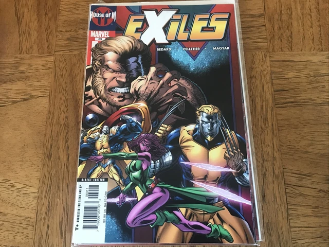 Marvel Comics Lot of 11 issues of Exiles Chris Claremont Direct Editions 9