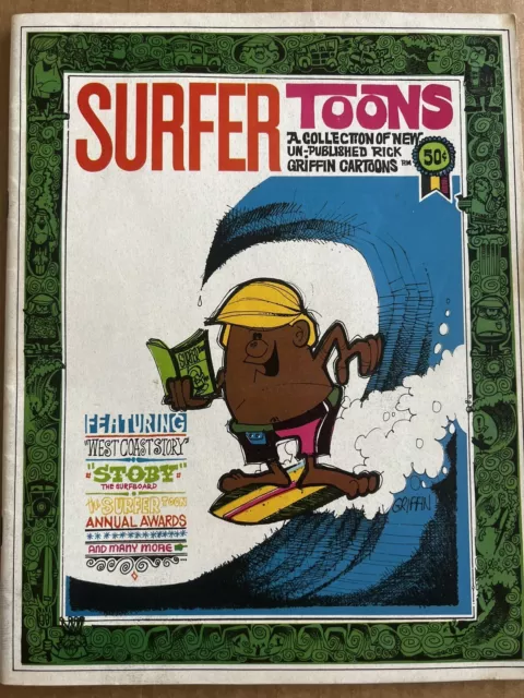 RICK GRIFFIN SURFER TOONS! 1964 Magazine In Excellent- Condition RICK GRIFFIN SURFER TOONS! 1964 Magazine In Excellent- Condition