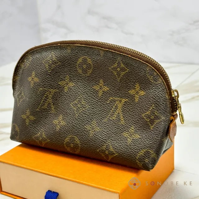 [Japan Used Bag] Second Hand Louis Vuitton Pochette Florentine Monogram  Brw/Pvc/