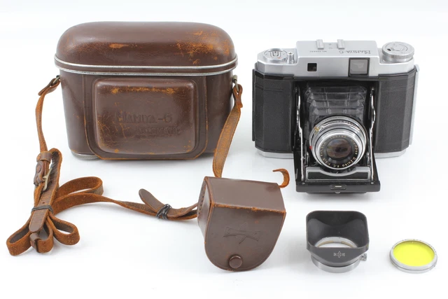 [Near MINT in Case] Mamiya 6 Six Automat Rangefinder Camera w/ Hood From JAPAN
