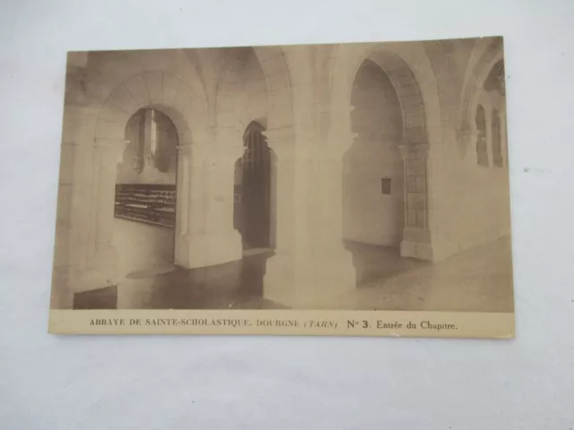 Cpa 81 Dourgne Abbaye De Sainte Scholastique  Carte Postale Ancienne
