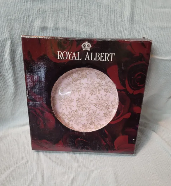 Archive Collectible Teas Royal Albert Golden Rose 8 Inch Salad Or Dessert Plate
