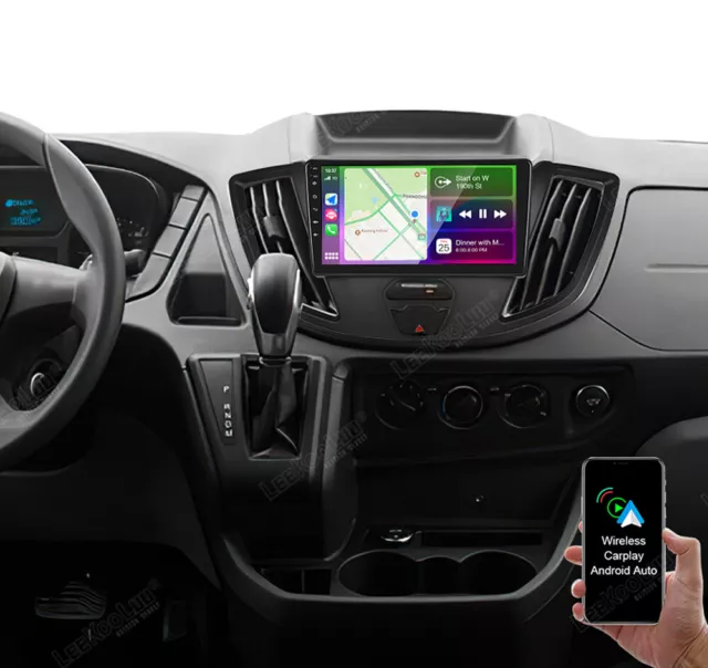 Android 12 Car Stereo Radio Apple CarPlay For Ford Transit Custom 2015-2017 GPS