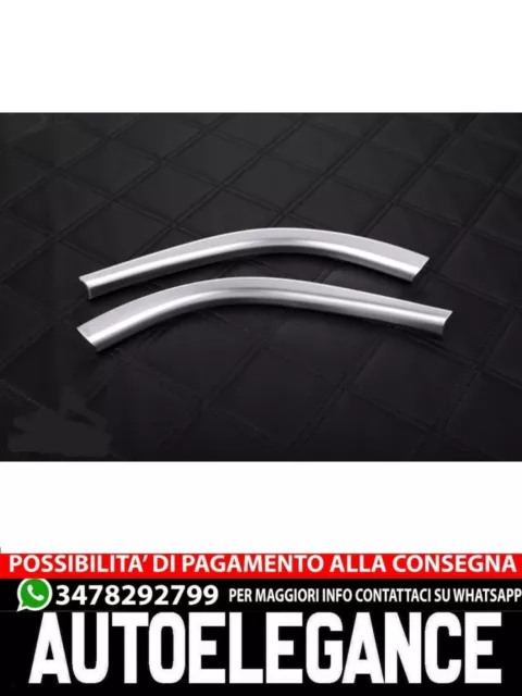 Per Mercedes A, CLA e GLA pannello telaio cromato console centrale 2