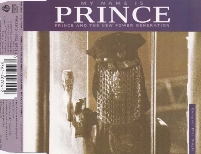 Prince & the New Power Generation - My Name is Prince (4 Track Maxi CD)