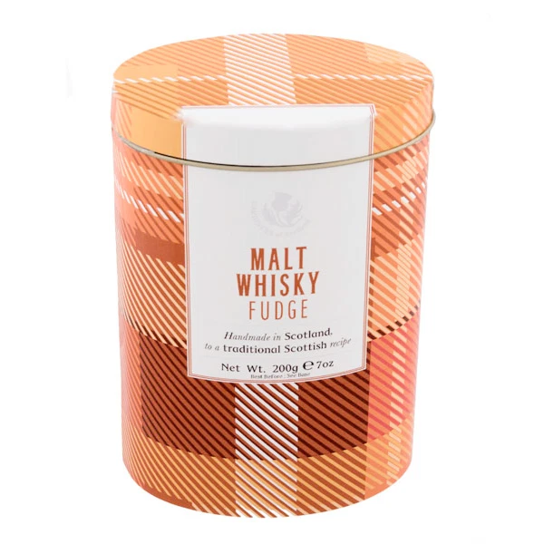 Gardiners of Scotland - Caramello di whisky di malto tartan latta 200 g