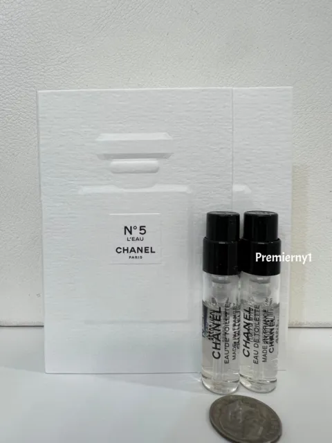 5 x Chanel Paris Deauville EDT 0.05oz/1.5ml Sample Spray