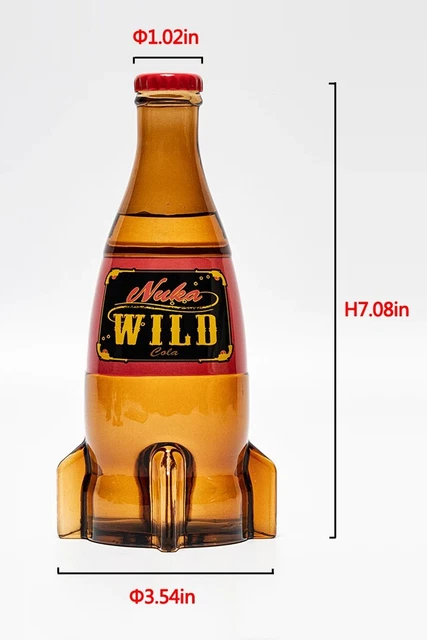 Botella Y Tapón De Cristal De Nuka Cola De Fallout – Bethesda