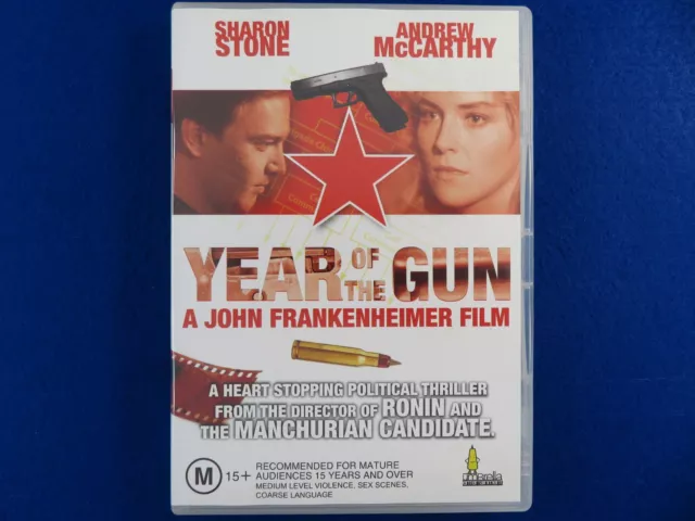 Year Of The Gun - Sharon Stone - DVD - Region 4 - Fast Postage !!