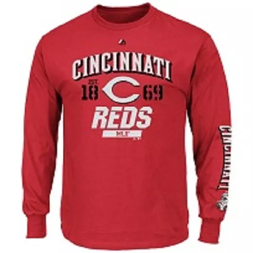 MLB Cincinnati Reds T-Shirt Langarm Flawless Victory Long Sleeve Baseball