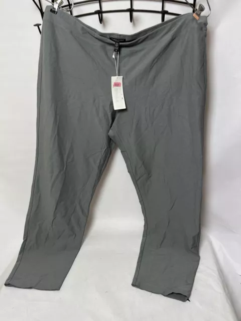 Eileen Fisher Washable Stretch Crepe Ankle Pant 2X NWT 2