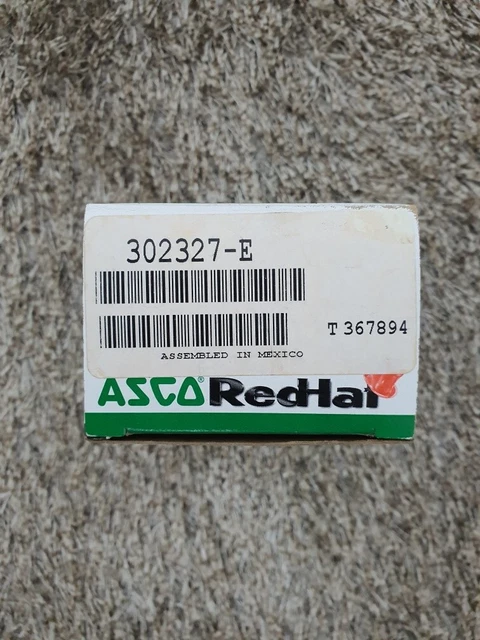 Steris/Amsco Solenoid Valve Kit P/N: P117955193 NEW ASCO P/N: 302327-E, LOT OF 2