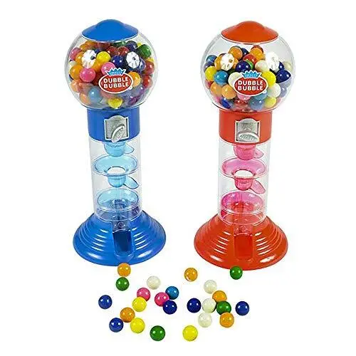Spiral Fun Gumball Bank 10.5" Inches Tall, Assorted (Single)