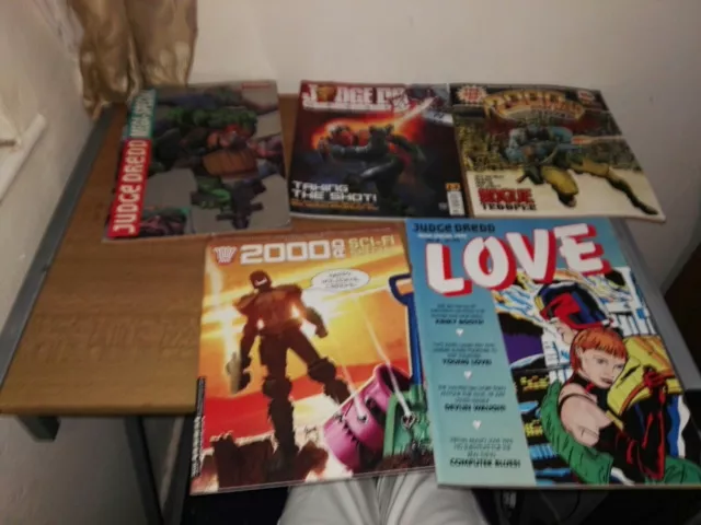 BUNDLE 5 JUDGE DREDD COMICS MEGA-SPECIAL 5 Megazine 360 best of 2000AD SCI FI