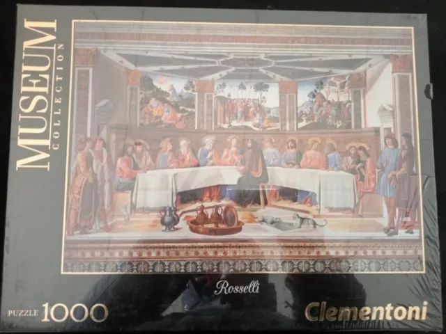 Clementoni - Museum Collection Rosselli Ultima Cena Puzzle Da 1000 Pezzi