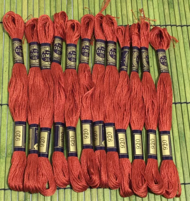 Metallic Embroidery Floss sullivans8.7yd select Colors Available: Copper or  Rose 