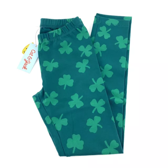 Cat & Jack Girls Size M 7/8 Pull-On Legging Shamrock Woodsy Green