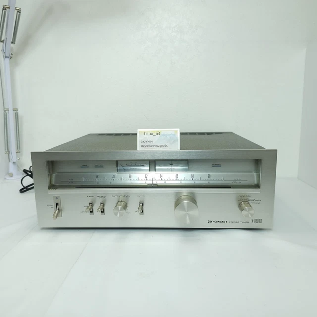 PIONEER STEREO TUNER TX-8800II AC100V 50/60 HZ 20W Tested FM/AM