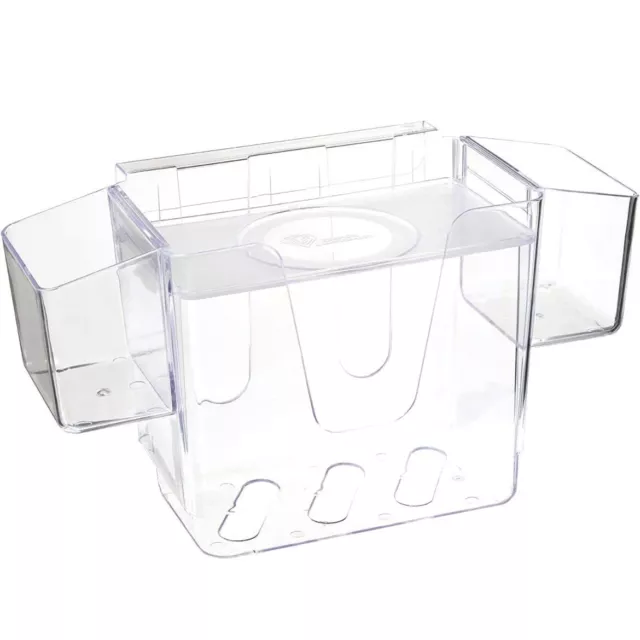 Prince Lionheart HANGING DIAPER DEPOT — Clear Acrylic Diaper/Wipe Warmer Storage