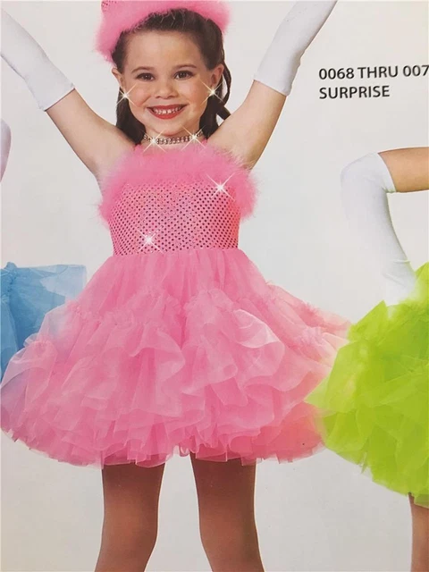Dance Costume Ballet  Skate  Tap dress Surprise