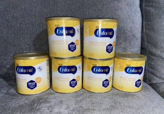 6 Enfamil Infant Formula Powder 12.5 oz Each Cans Exp. 11/2024++