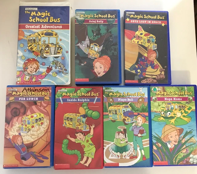THE MAGIC SCHOOL Bus VHS Lot 15 Tapes 90s 2000s Scholastic Animation ...