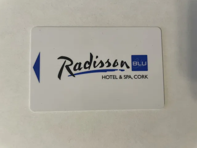 Radisson Blu Cork Ireland Hotel Room Key Card