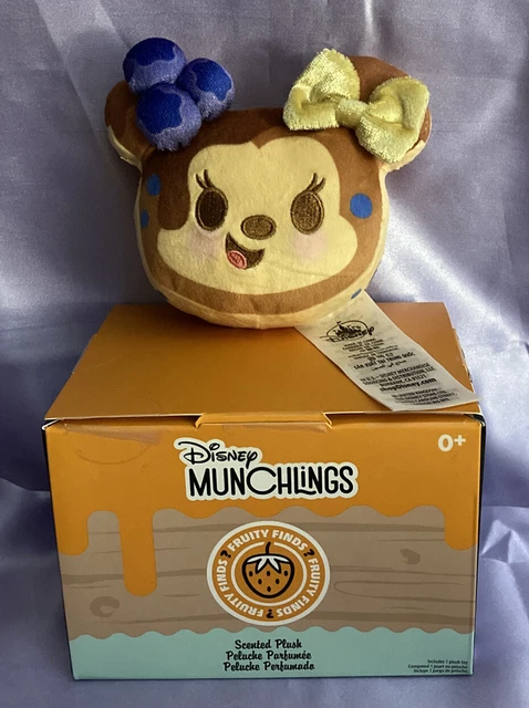 Disney Parks 2023 Munchlings MINNIE MOUSE Scented Blueberry Pancake NEW 2