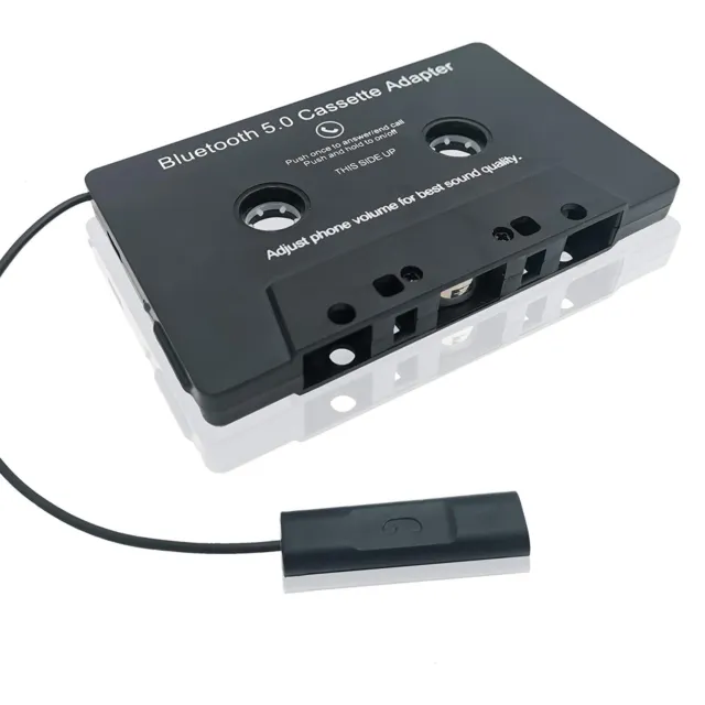 Wireless Bluetooth Car Cassette Tape Adapter Converter For iPhone iPod Samsung H