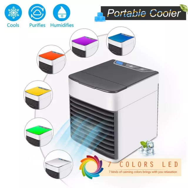 3 in 1 Personal Portable Cooler AC Mini Air Conditioner Unit Fan Humidifier USB