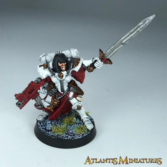Metal Sisters of Battle Sister Superior - lackiert - Warhammer 40K X659