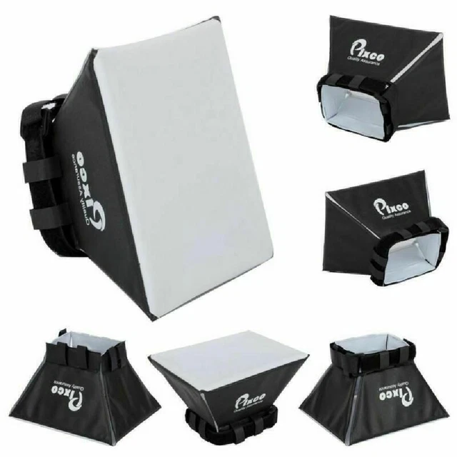 Cúpula difusora de flash de caja blanda genérica duradera para Canon Nikon Sony Pentax Vivitar