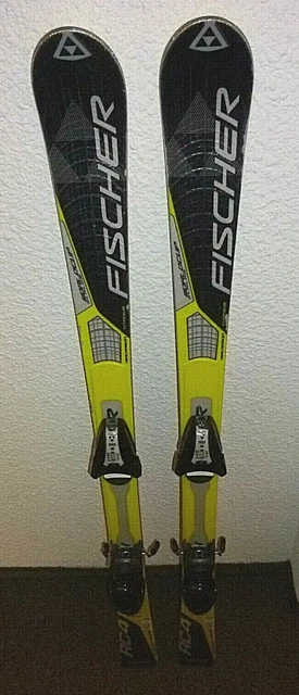 FISCHER RC4 WORLDCUP CARVING CARVER CARVINGSKI Ski Lg. 133 cm Bind. Fischer FJ7