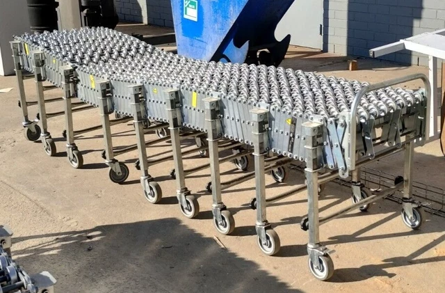 Fmh Nestaflex 376 Gravity Skate Wheel Conveyor