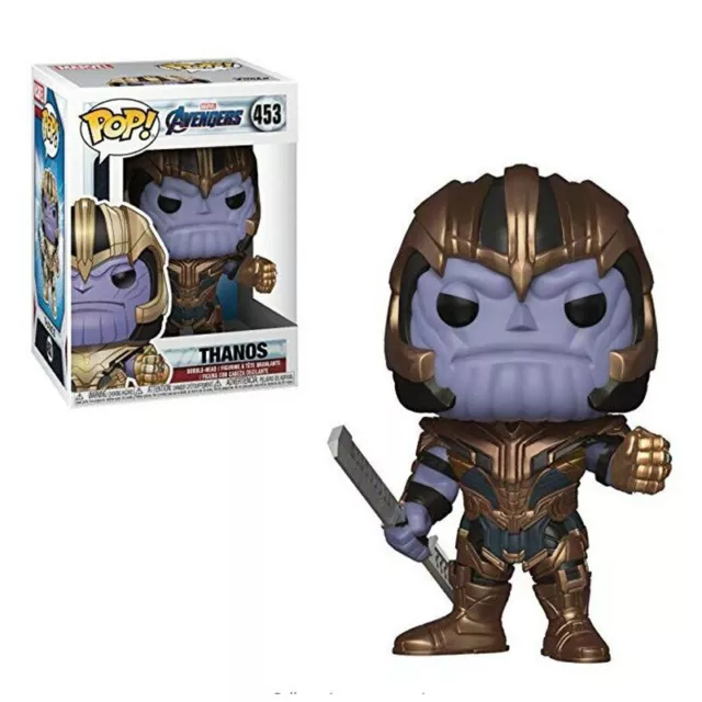 Figurine POP Thanos Marvel en Vinyle pour Adultes et Enfants Statue Funko