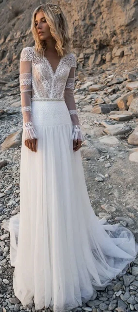 Abito da sposa boho