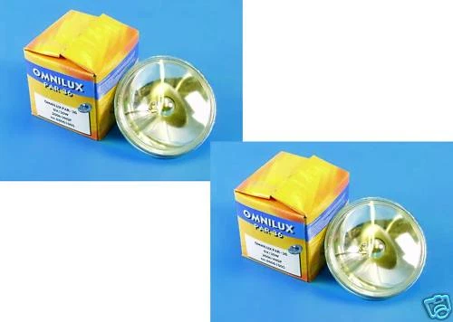 Ampoule Halogène Omnilux 300W - 120V - Base G-6,35 - Pour Projecteurs - Neuve