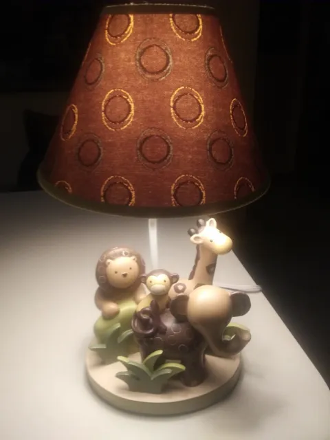 Zoo Animals Childs Lamp