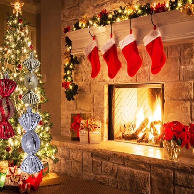 Colgante de dulces de Navidad decoraciones navideñas decoración navideña