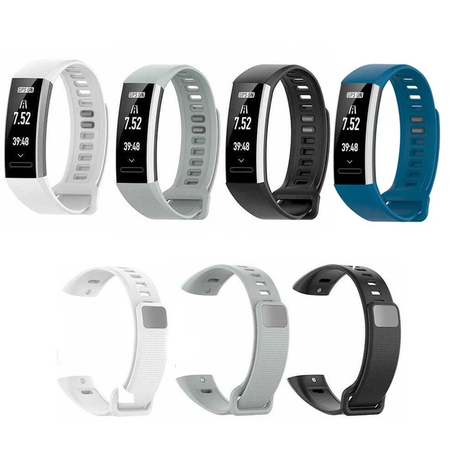 FOR HUAWEI HONOR Band 2 2 Pro ERS B19 B29 Silicone Strap Watch