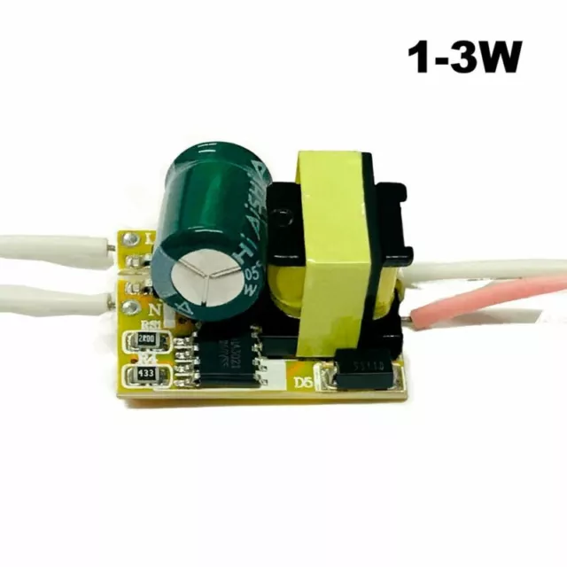 LED Power Supply Driver 1-3W 4-7W 8-12W 25-36W Constant Current Transformer DC 3