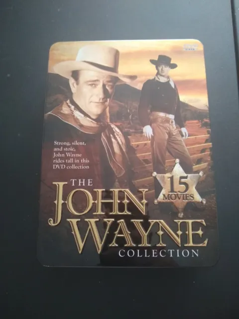 The John Wayne Collection DVD 2004 Collector's Tin 15 Movie Set