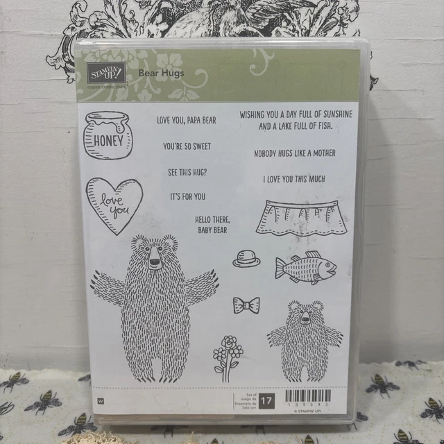 STAMPIN UP! BEAR Hugs Stamp Set & Dies , Pre-Owned $24.00 - PicClick CA
