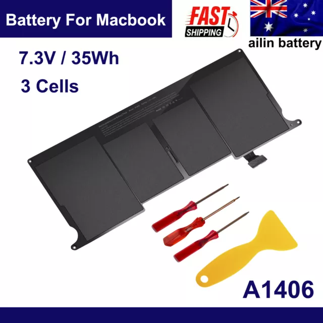 A1406 A1495 Battery For Apple MacBook Air 11"A1370 Mid 2011 A1465 2012-2013 35Wh