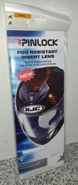 HJC Helmet FOG RESISTANT INSERT LENS For: 555-202 HJ-05 HJ-07 HJ-09 Daytime Lens
