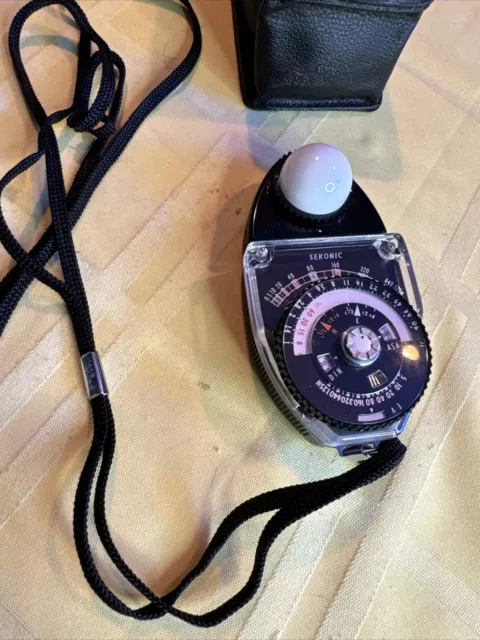 Sekonic L-398 Studio Deluxe Exposure Meter NO RESERVE