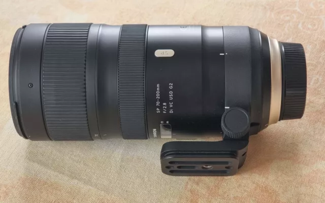 Tamron SP 70-200 mm F/2.8 Di VC USD G2 Telezoomobjektiv für Nikon