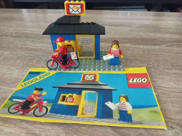 Lego Legoland n°6689 Le bureau de poste avec Notice