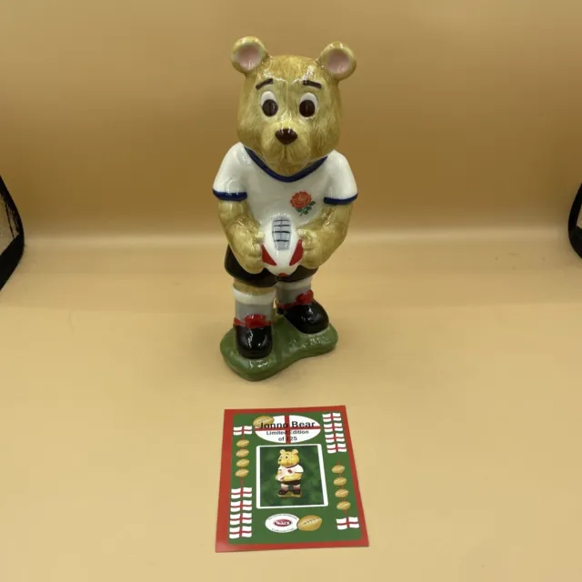 Wade Jonno Bear Rugby Figurine (Ltd Edition 125) 2004