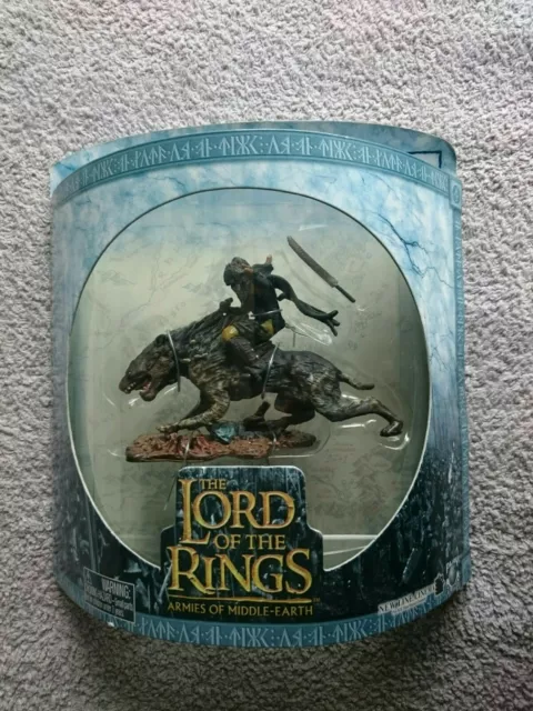 Lord Of The Rings Armies Of Middle Earth Warg Rider Battle Scale Figure